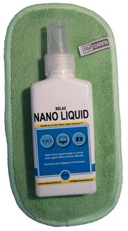 AA) Nano Brillendoekje met NanoLiquid (groen)