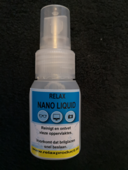 AA) Nano Poets Doek met Nanoliquid tester (zwart)