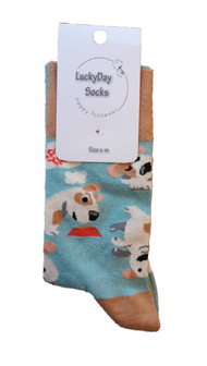 Vrolijke hond sokken