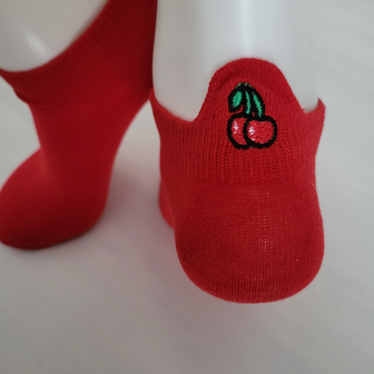 Borduur kers sneaker