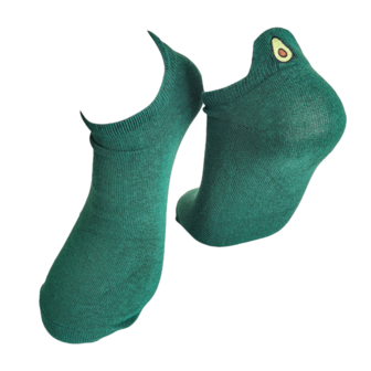 Borduur sneaker avocado