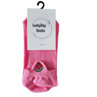 Borduur sneaker meloen
