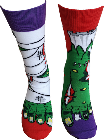 Monster voeten mismatch