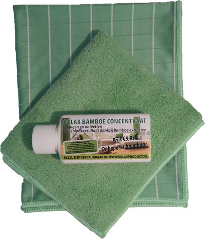 DD ) Bamboedoek mix starter set (groen)