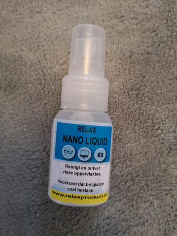 AA) Nano Poets Doek met Nanoliquid tester (grijs)