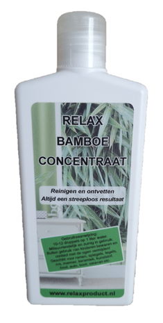 Bamboe reiniger - Bamboe concentraat - ramen reiniger