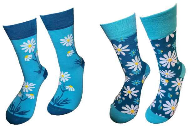 sokken met bloem - bloemsok