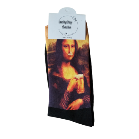 Computer Mona Lisa bier