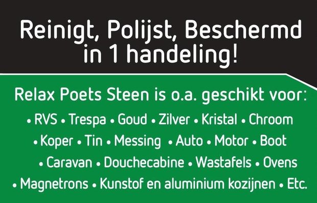 Q ) Relax Witte Poets Steen  