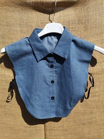 Kraag spijker katoen