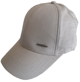 Zomer Pet Linnen-Katoen Lichtgrijs