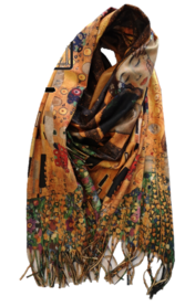 10) Klimt "De Kus" (Sjaal viscose)
