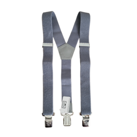 Bretels 3 clips Licht Grijs