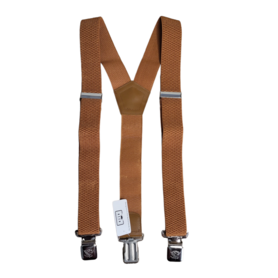 Bretels 3 clips Cognac