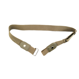 Aangepaste levertijd! Elastische riem zonder gesp leger groen