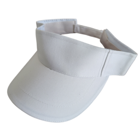 Zomer Klep wit met een zwart randje