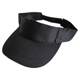 Zomer Klep zwart met een rood randje