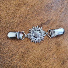 Sjaal/Vest Clip Zonnebloem