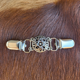 Sjaal/Vest Clip Cirkel bloem