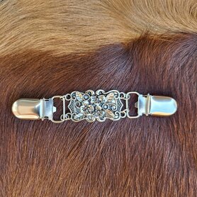 Sjaal/Vest Clip Recht bloemen