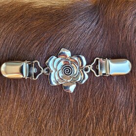 Sjaal/Vest Clip Roos