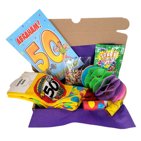 Box 2) Abraham van harte gefeliciteerd!