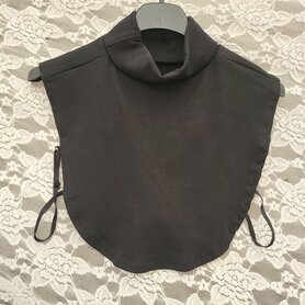 Losse blouse kraag kol zwart