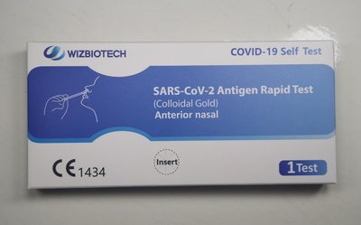 2x SNELTEST Wizbiotech COVID-19 ANTIGEN RAPID RAPID TEST